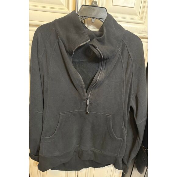Lululemon Athletica Women's Scuba Funnel Neck Half Zip Sweatshirt Large - Picture 6 of 13